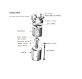 AAK372 - Nuffield Fuel filter (paper element)